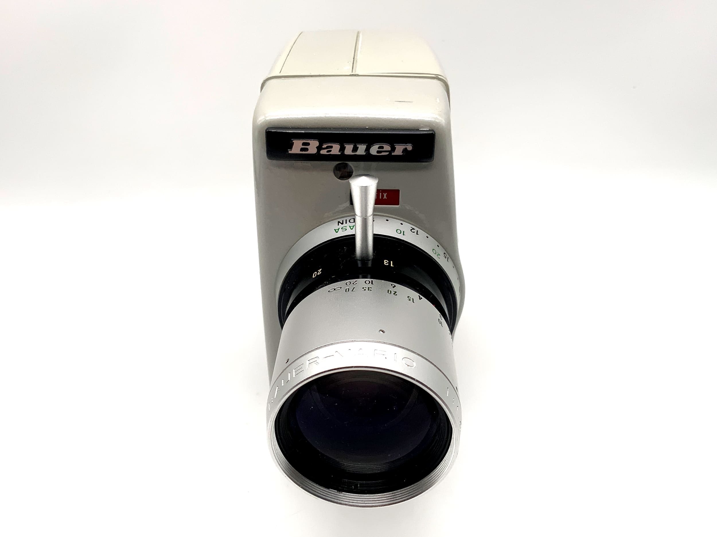 Caméra de cinéma Bauer 88R avec objectif Vario 1:1.8/9-32 mm, double caméra à film étroit 8 mm