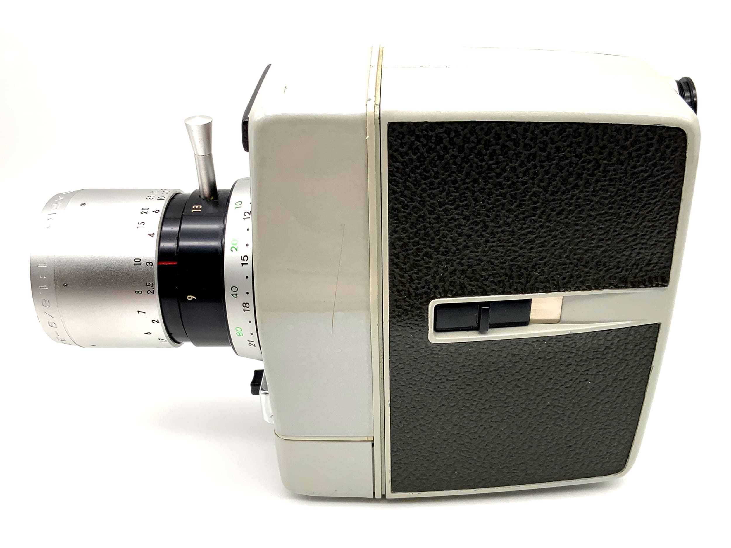 Caméra de cinéma Bauer 88R avec objectif Vario 1:1.8/9-32 mm, double caméra à film étroit 8 mm
