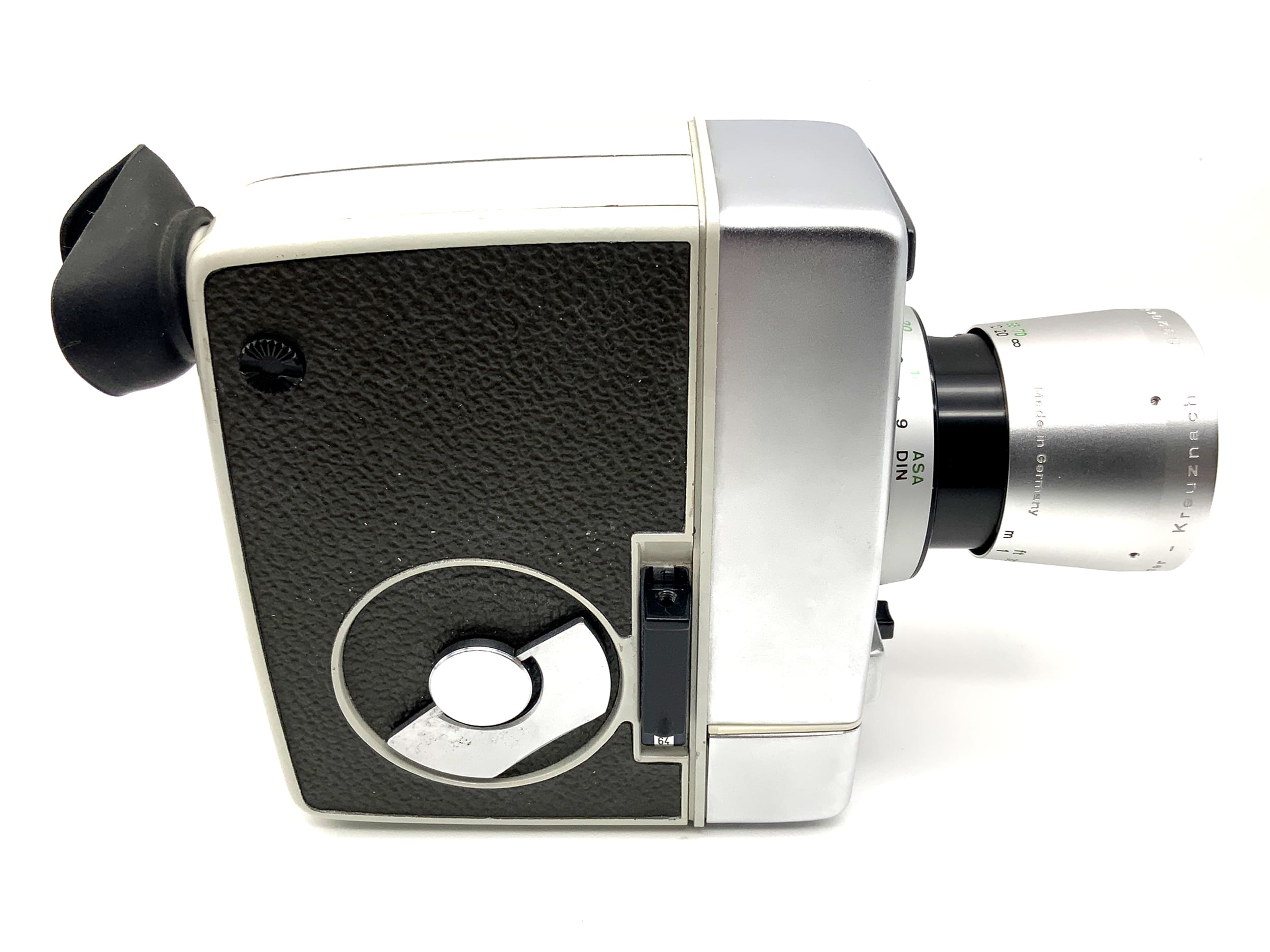 Caméra de cinéma Bauer 88RS avec objectif double 8 mm Variogon 1:1.8/8-48