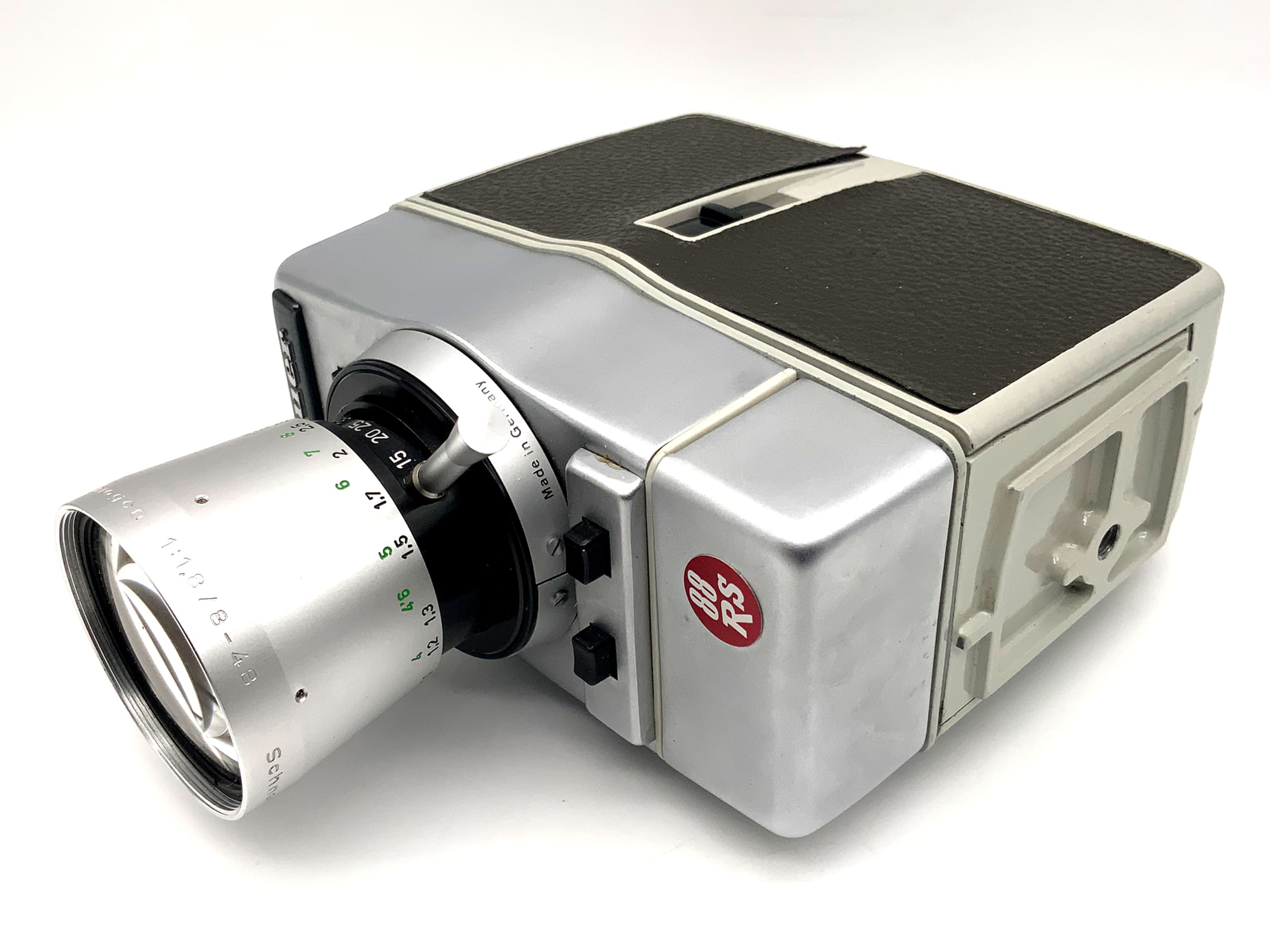 Caméra de cinéma Bauer 88RS avec objectif double 8 mm Variogon 1:1.8/8-48