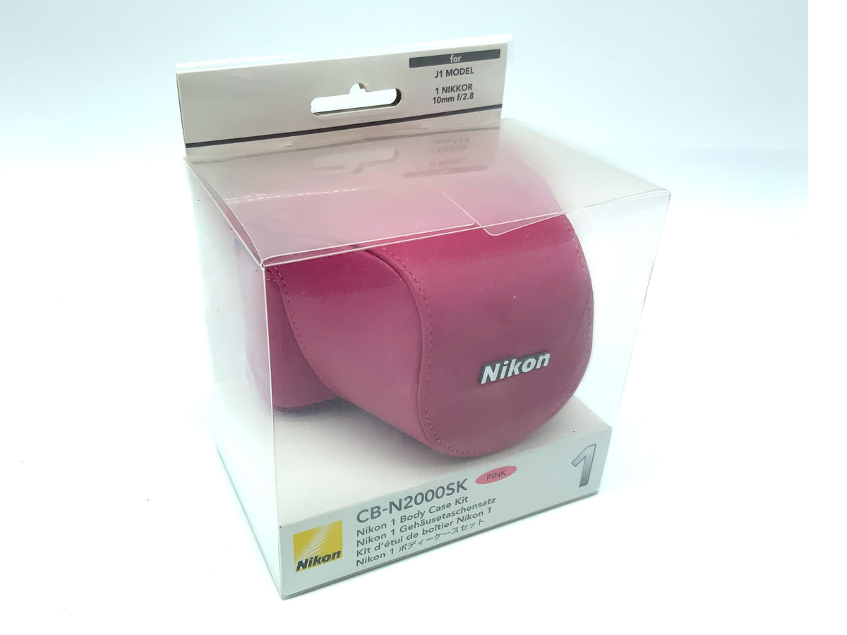Nikon 1 Gehäusetasche CB-N2000SK Body Case Kit Tasche Pink OVP
