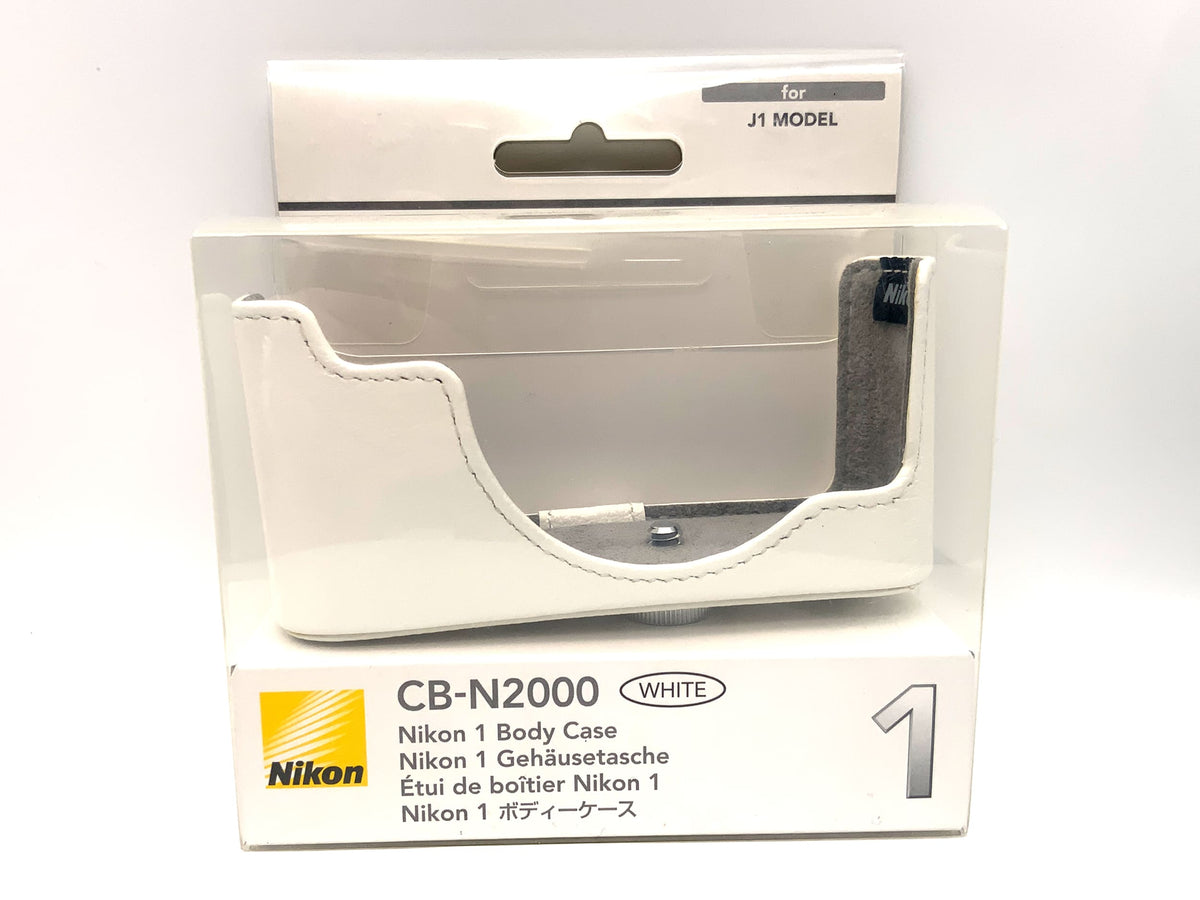 Nikon 1 Gehäusetasche CB-N2000 Body Case Unterteil Tasche Weiß OVP