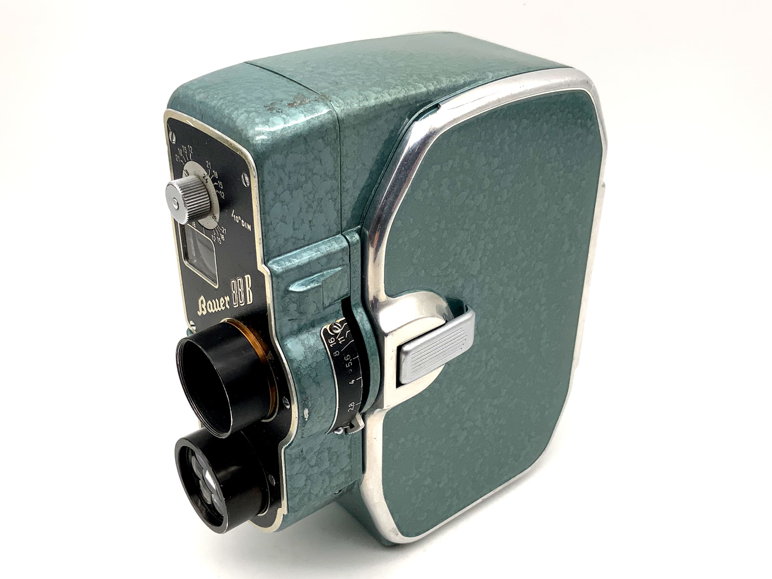 Appareil photo argentique Bauer 88B avec objectif double 8 mm Xenoplan 1:1,9/13 mm
