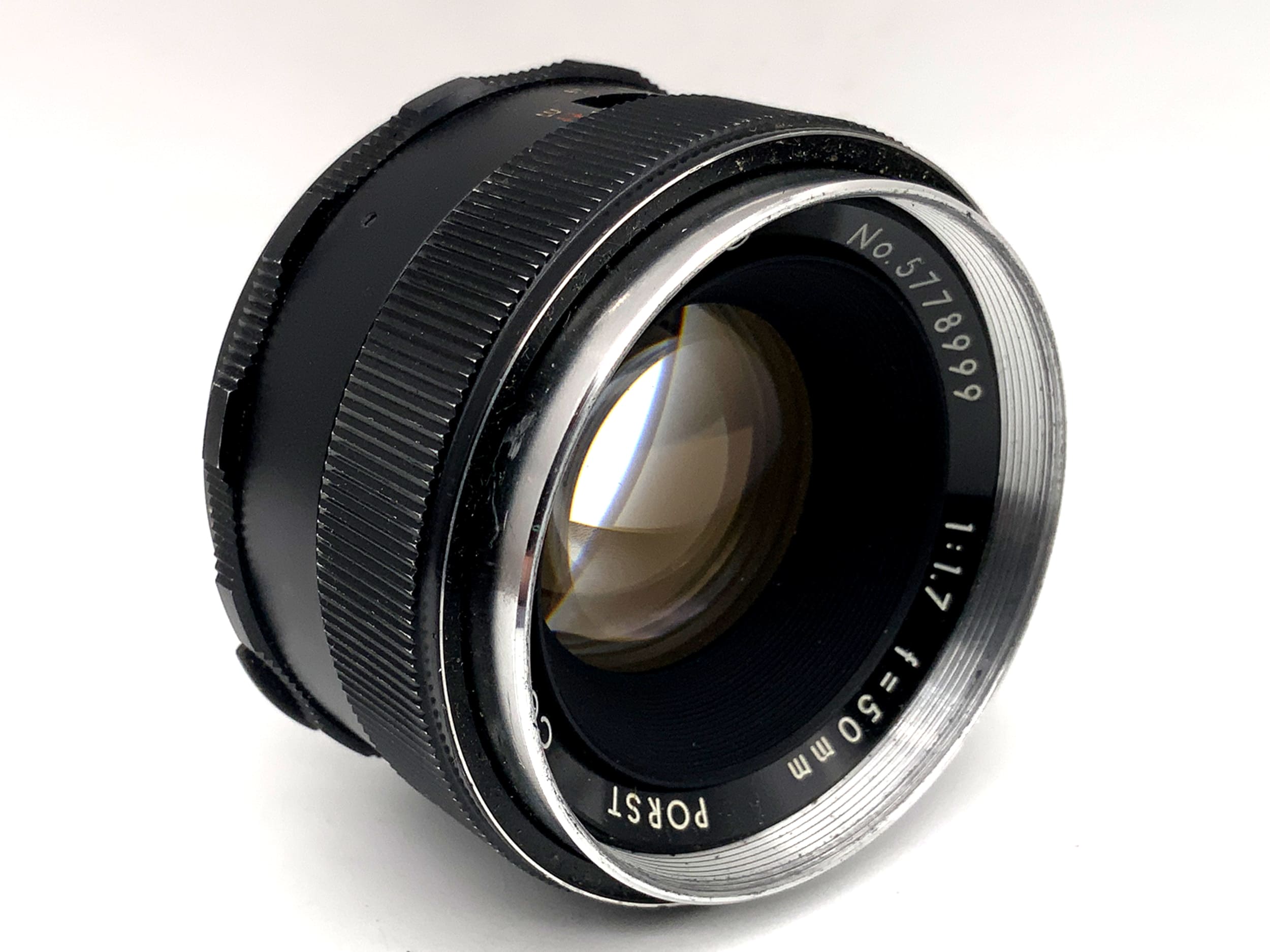 Porst 50mm 1:1.7 Color Reflex Auto prime lens (M42)