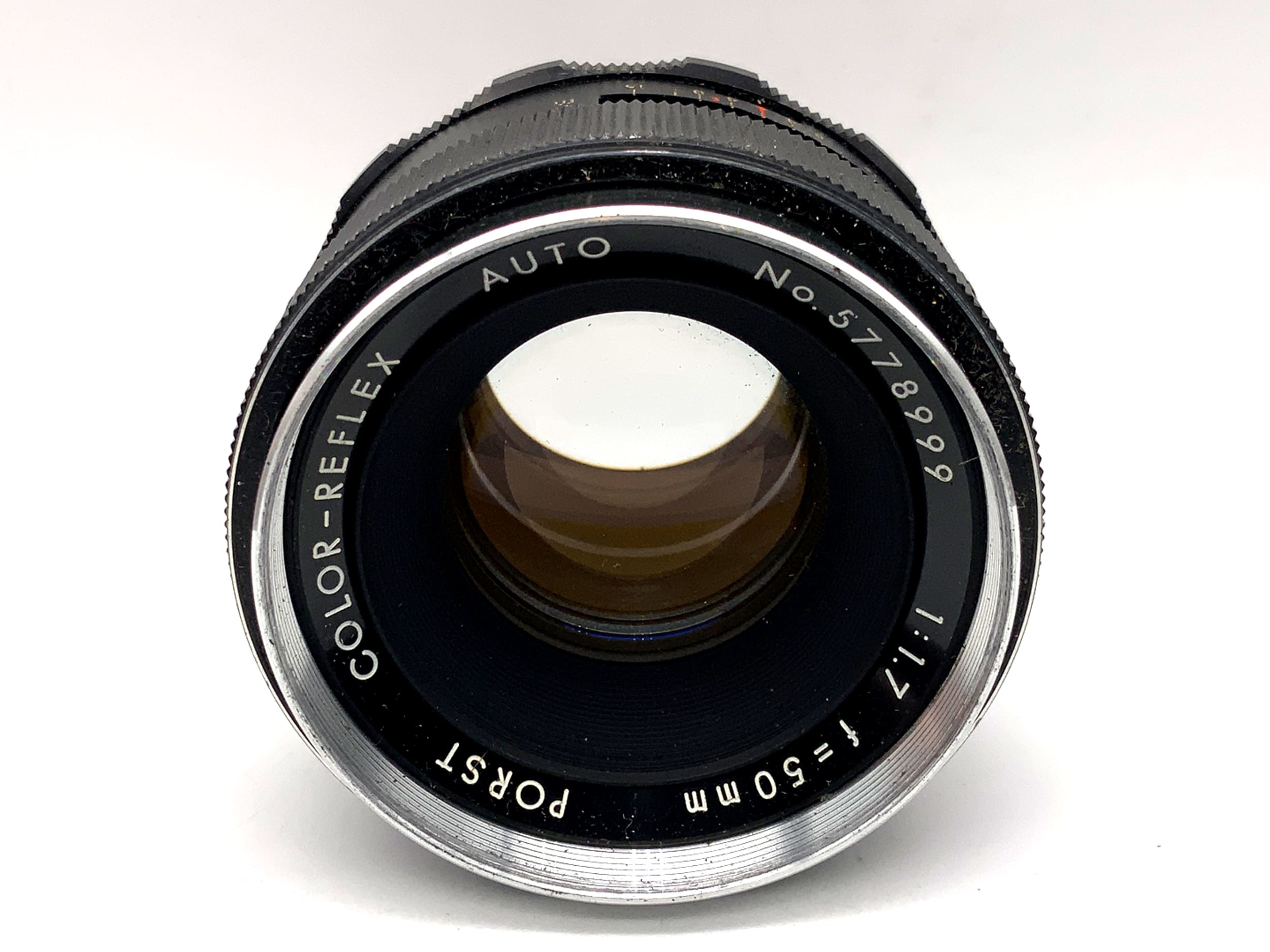 Porst 50mm 1:1.7 Color Reflex Auto prime lens (M42)