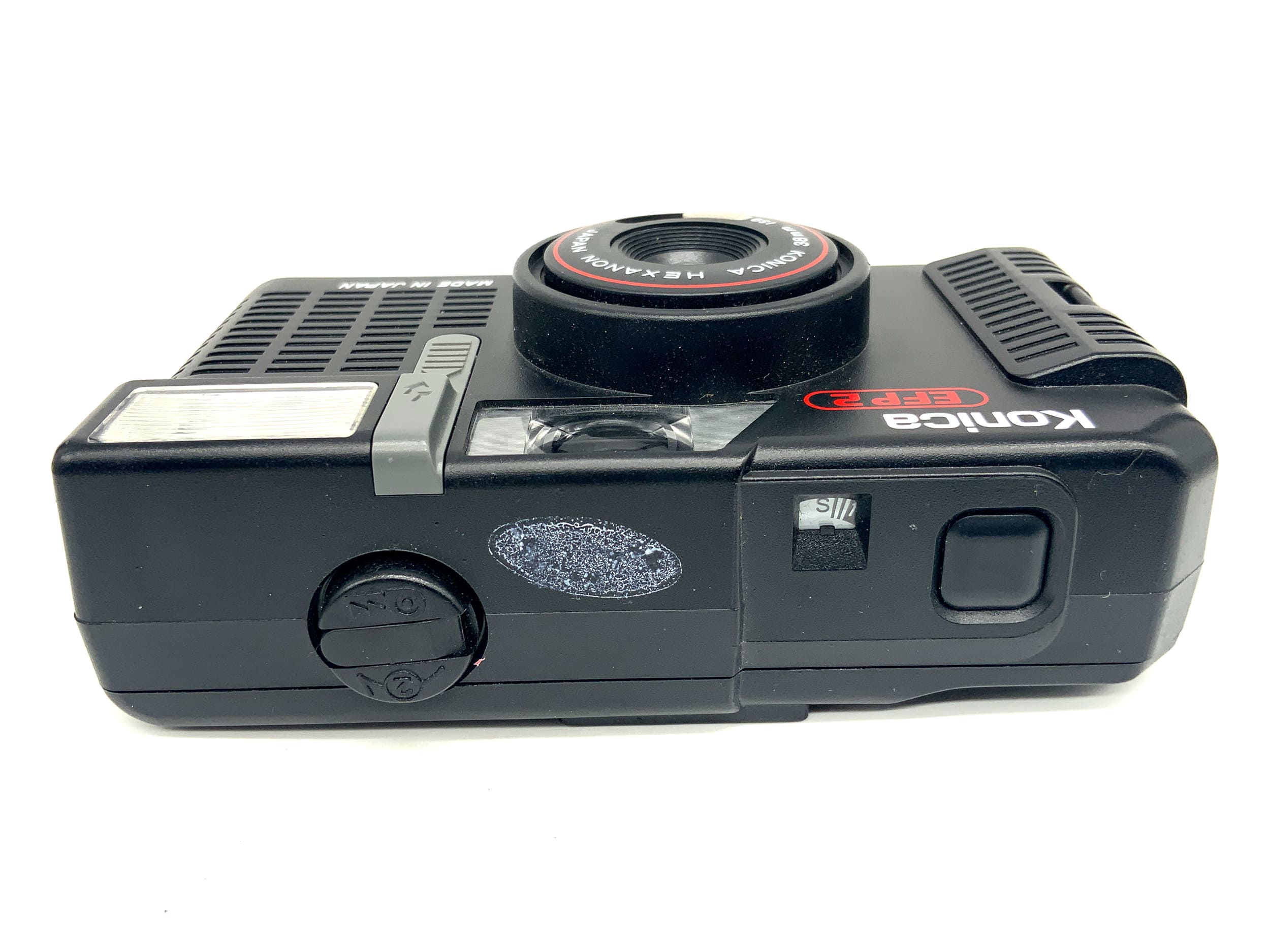 Konica EFP 2 Point&Shoot mit Hexanon 38mm Kompaktkamera Analogkamera