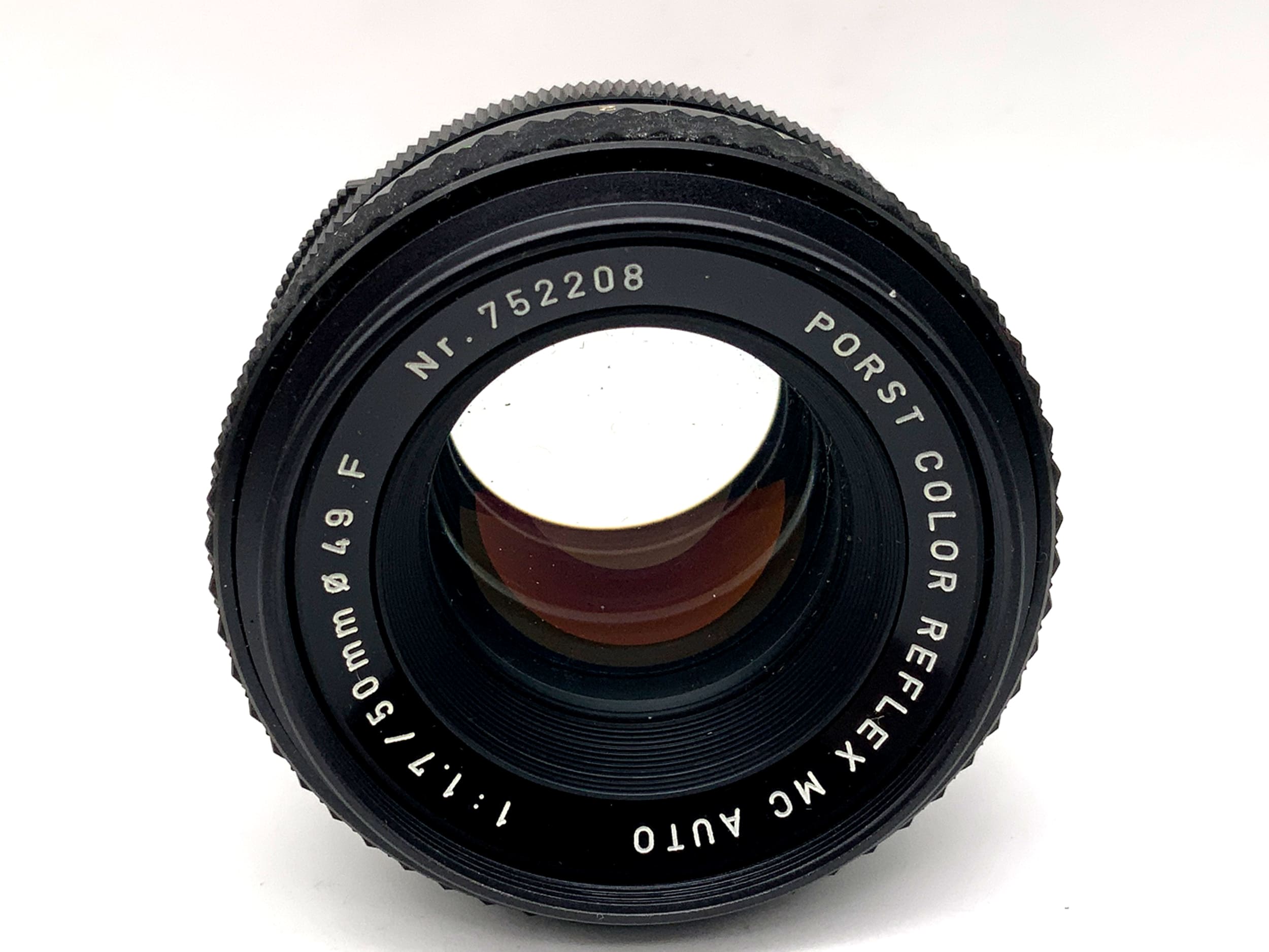 Porst 50mm 1:1.7 Color Reflex MC Auto F prime lens (M42)