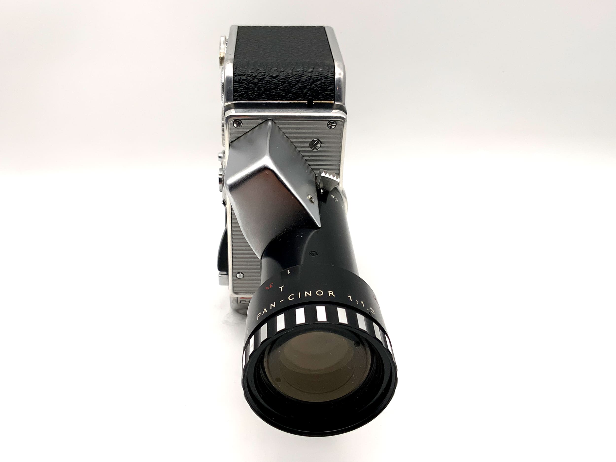 Caméra argentique Bolex Paillard Zoom Reflex P1 avec objectif 8-40 mm f/1,9 et poignée, double objectif 8 mm