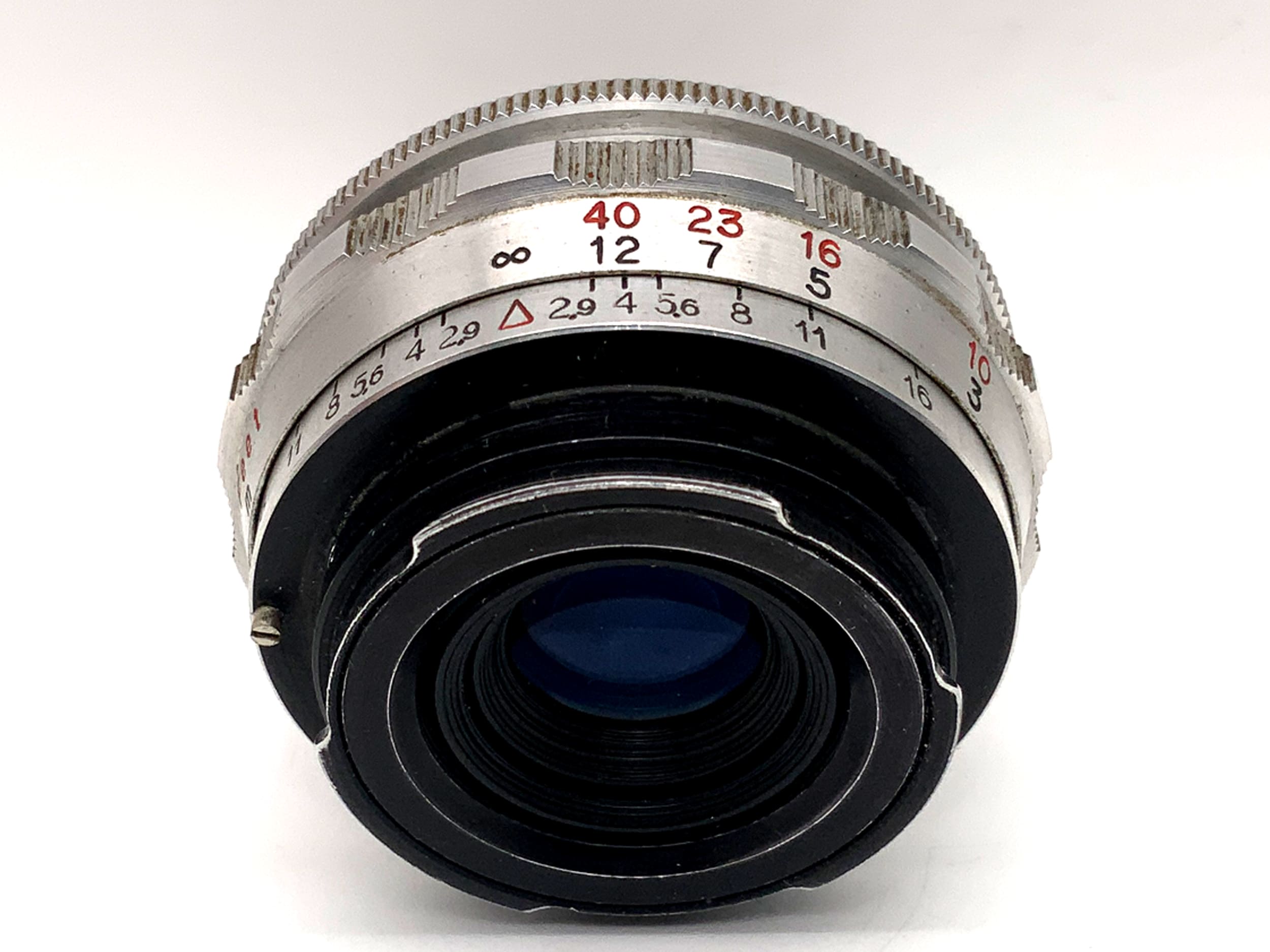 Objectif E. Ludwig 50 mm 1:2,9 Objectif Meritar prime (Exa)