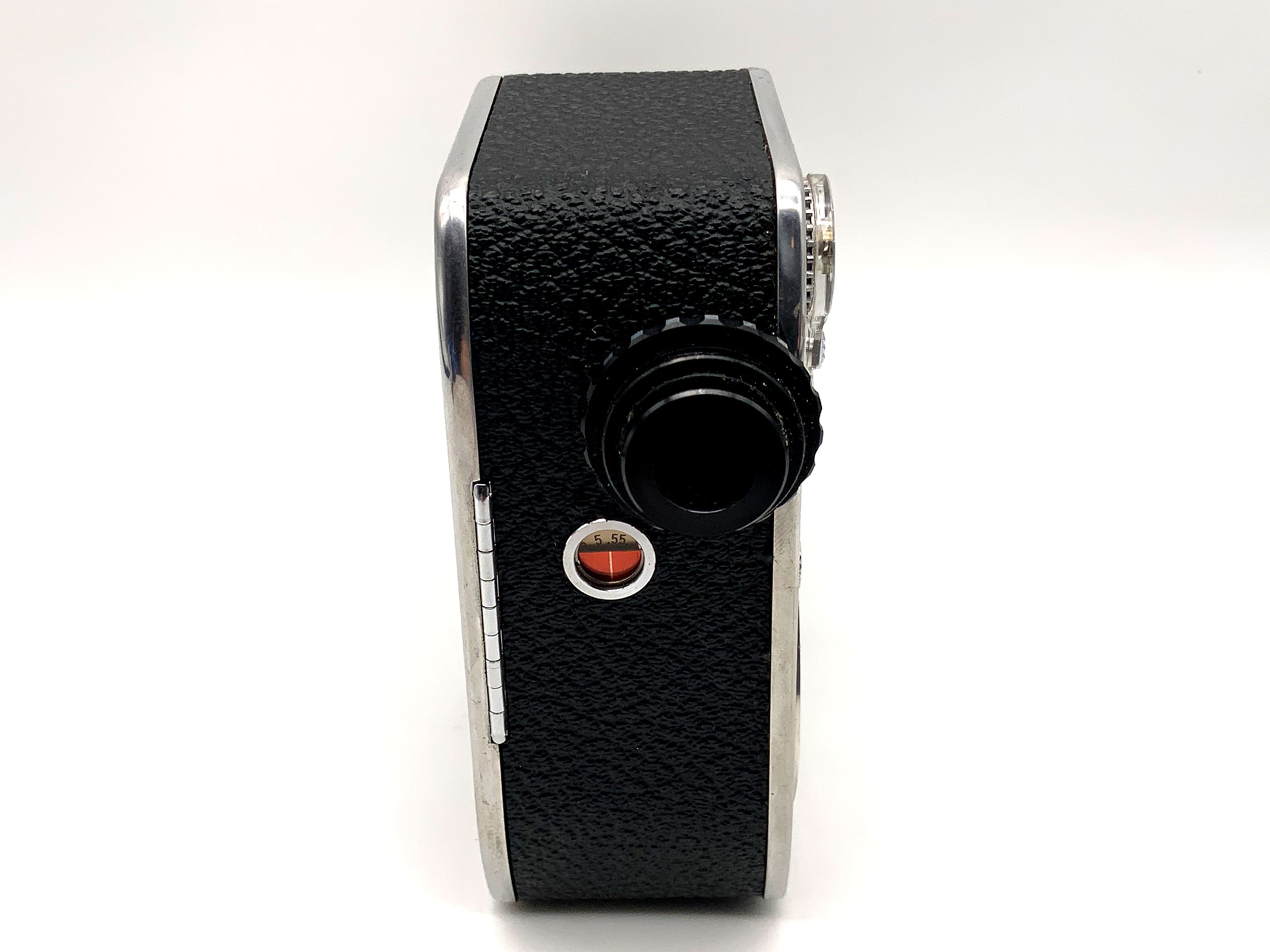 Caméra argentique Bolex Paillard Zoom Reflex P1 avec objectif 8-40 mm f/1,9 et poignée, double objectif 8 mm
