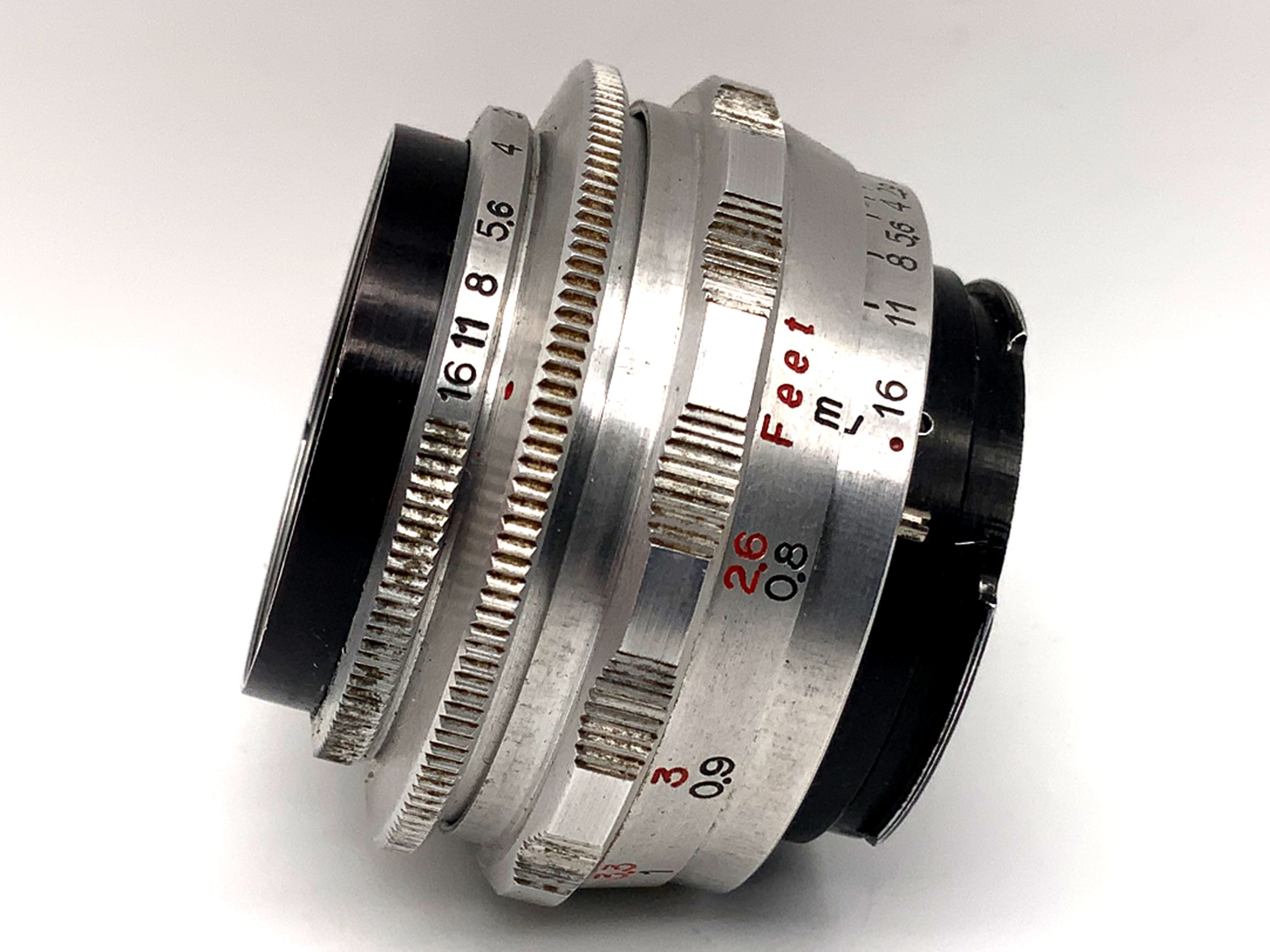 Objectif E. Ludwig 50 mm 1:2,9 Objectif Meritar prime (Exa)