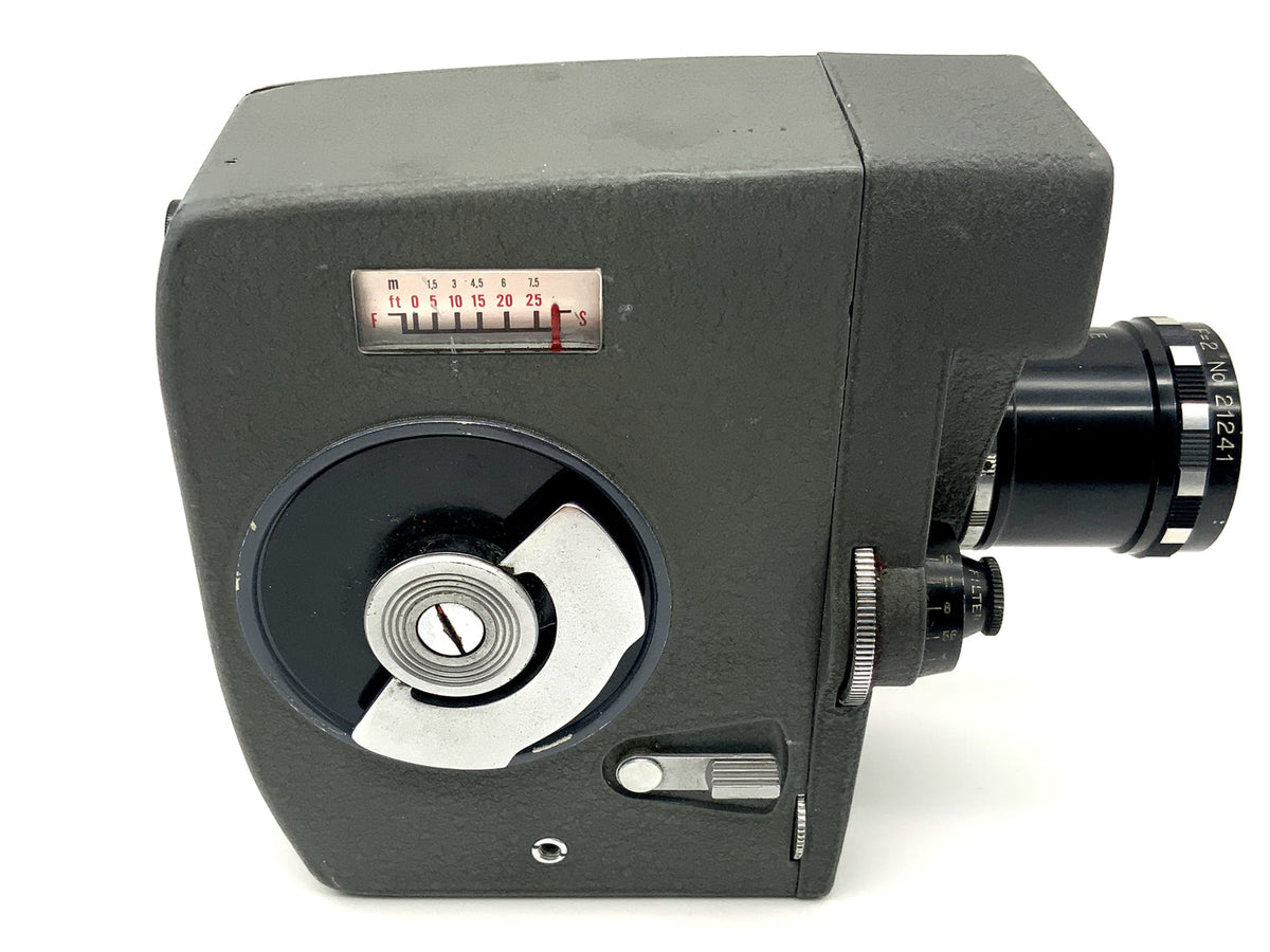 Appareil photo argentique Featon 8EZ avec objectif zoom grand angle F=2 et poignée, double capteur 8 mm