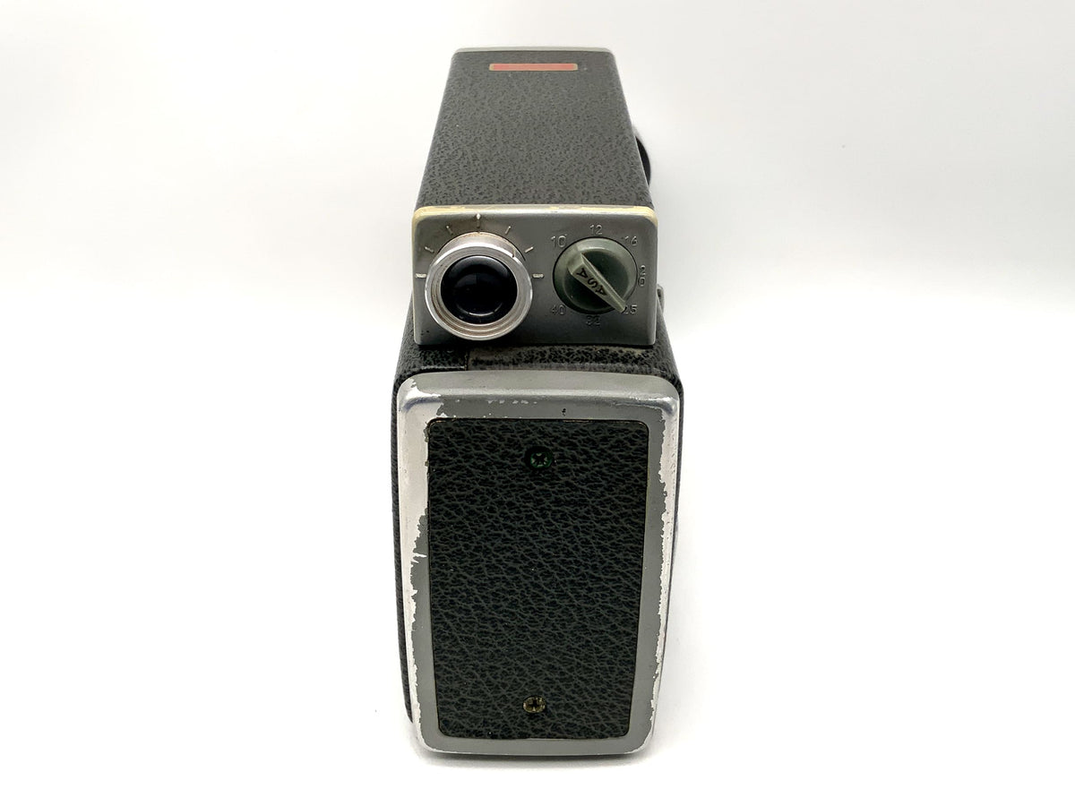 Kodak Scopemeter film camera with Ektanar f/1.9 telephoto lens, wide angle dual 8mm