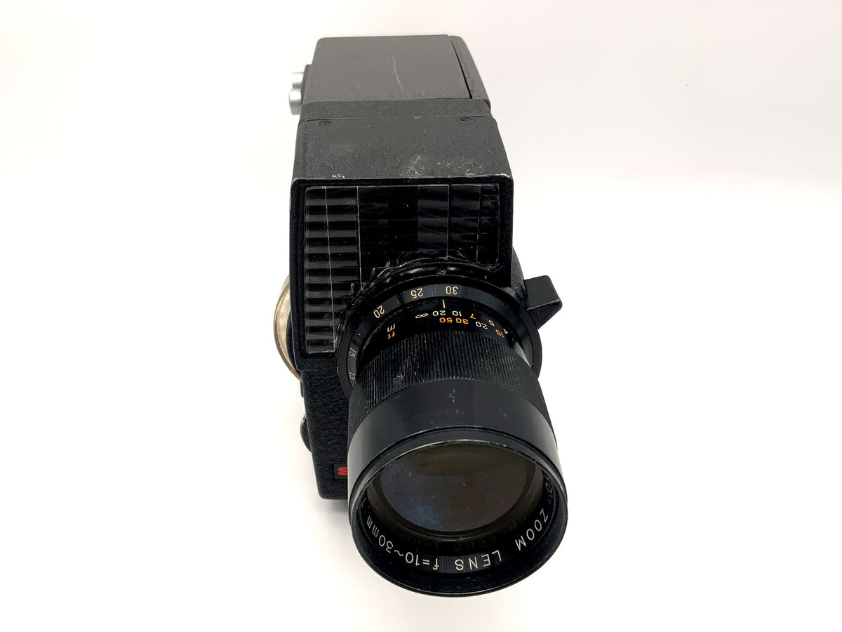 Appareil photo argentique Sankyo 8-Z avec objectif zoom f=10-30mm 1:1,8 double film 8 mm