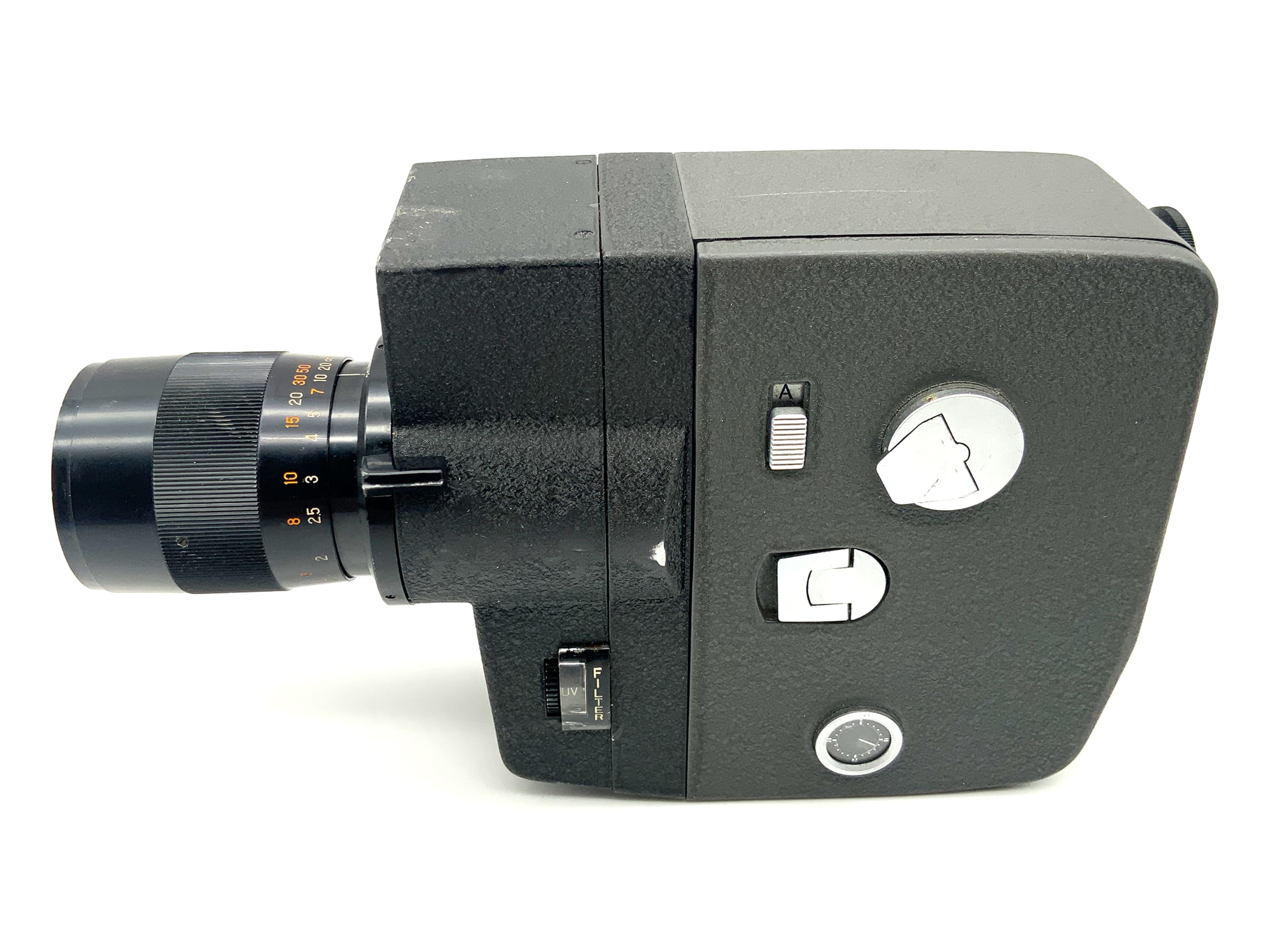 Appareil photo argentique Sankyo 8-Z avec objectif zoom f=10-30mm 1:1,8 double film 8 mm
