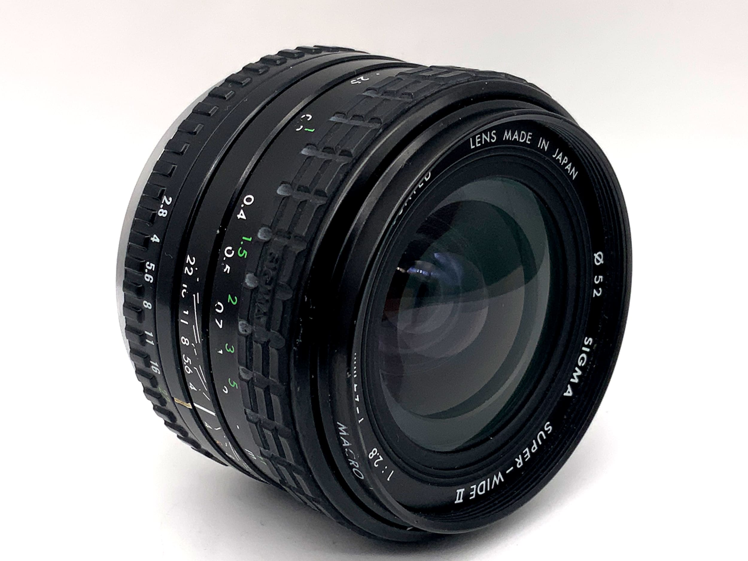 Objectif fixe Sigma 24mm 1:2.8 Super-Wide II (Yashica / Contax)