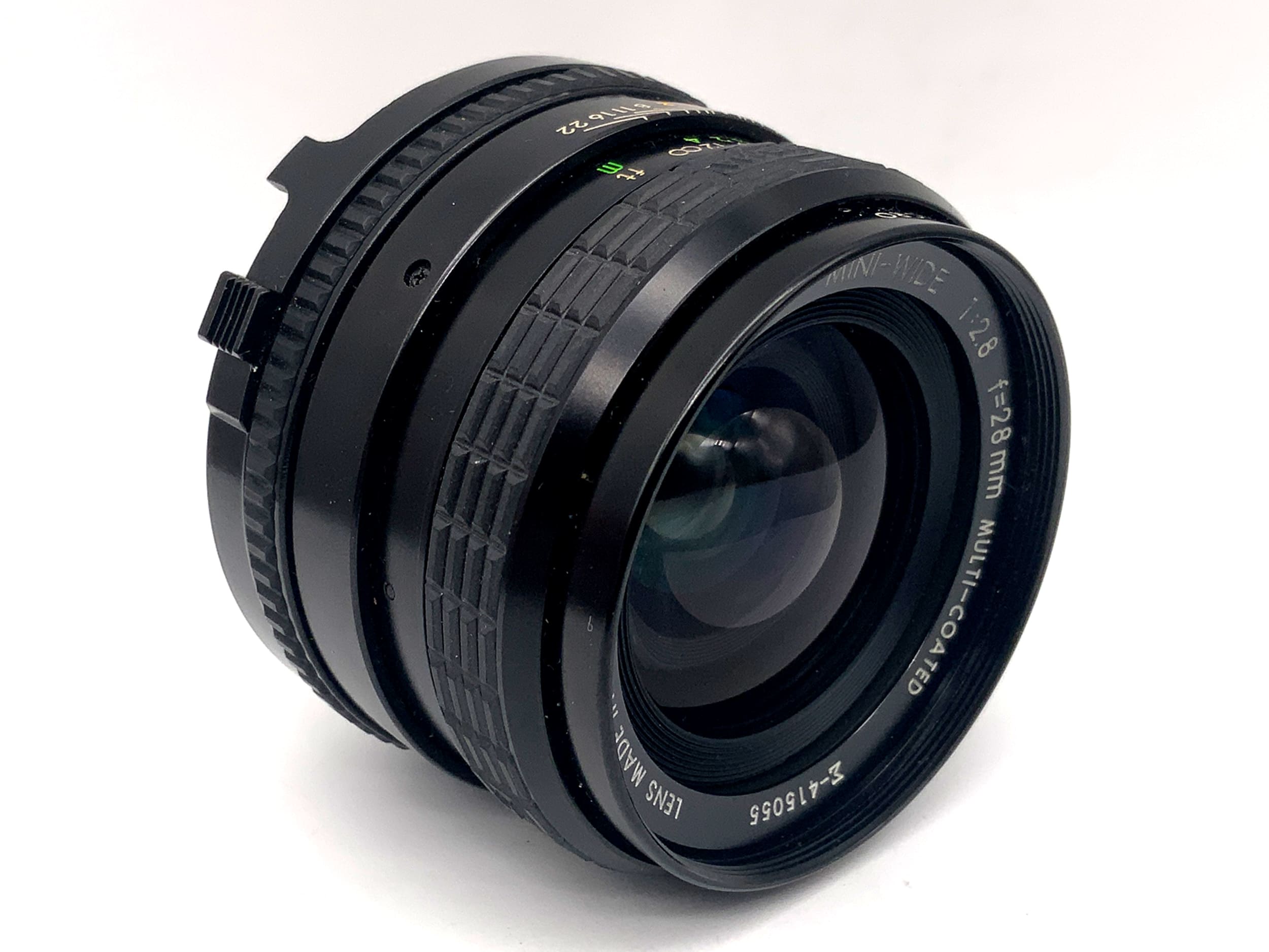 Objectif macro Sigma 28 mm 1:2.8 Mini-grand angle MC (Minolta MD)