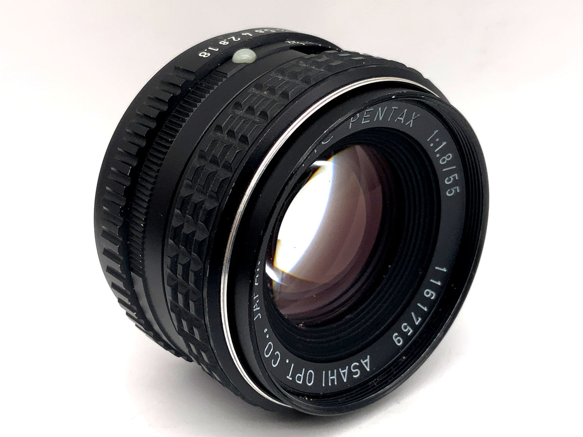 Objectif Asahi Pentax 55mm 1:1.8 SMC à focale fixe (Pentax K)