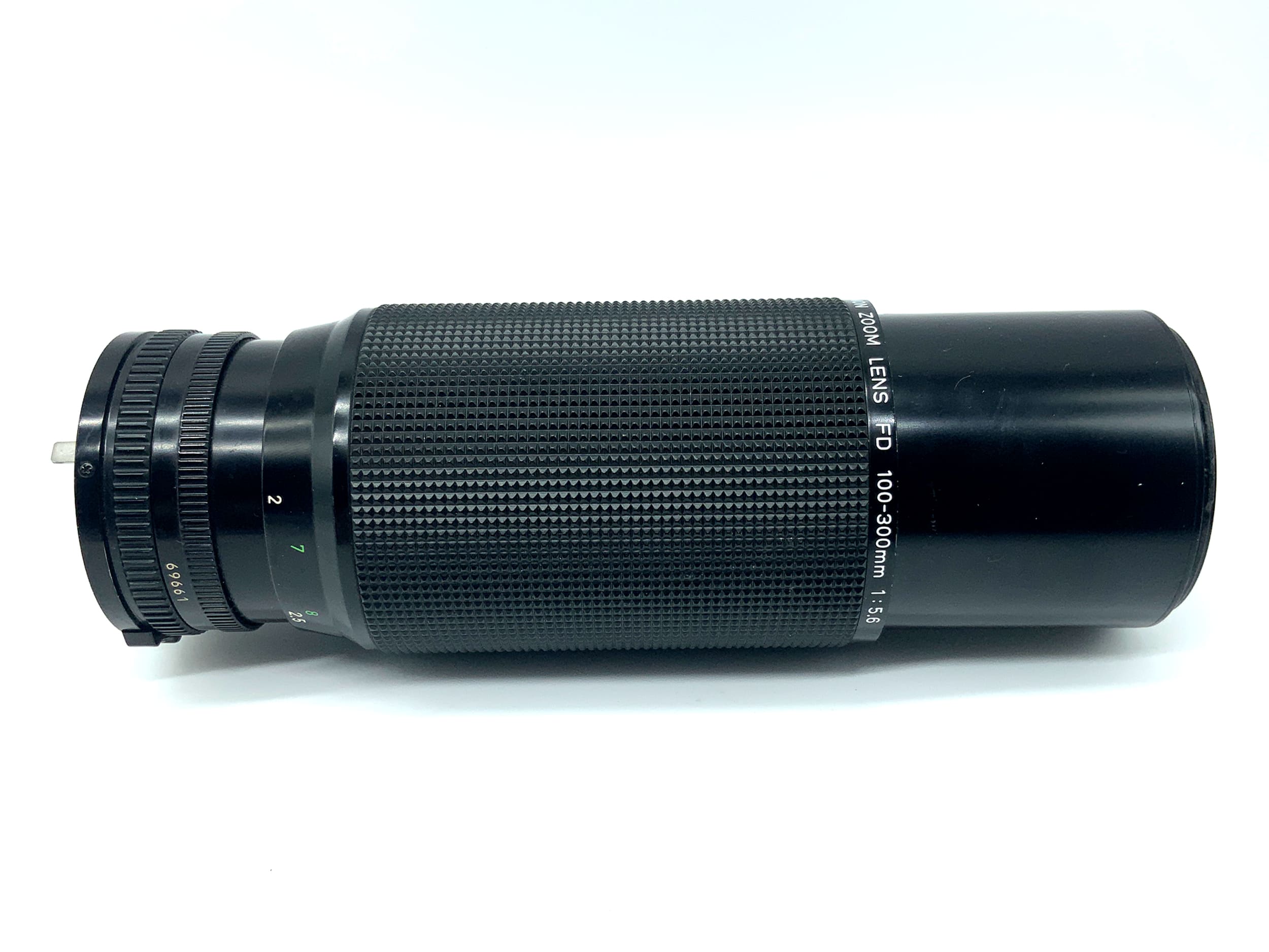 Objectif zoom Canon 100-300 mm 1:5,6 (Canon FD)