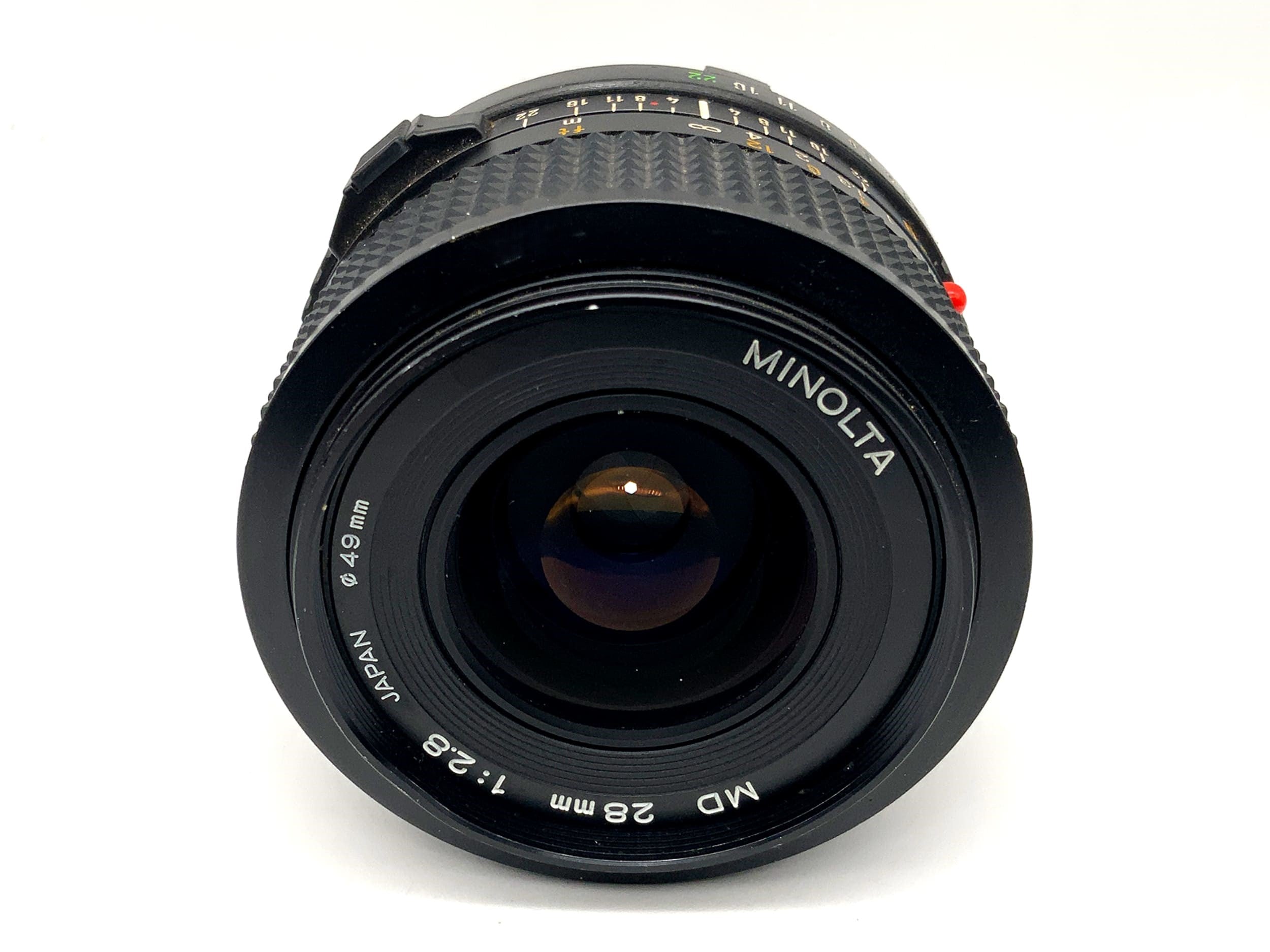 Minolta 28mm 1:2.8 prime lens (Minolta MD)